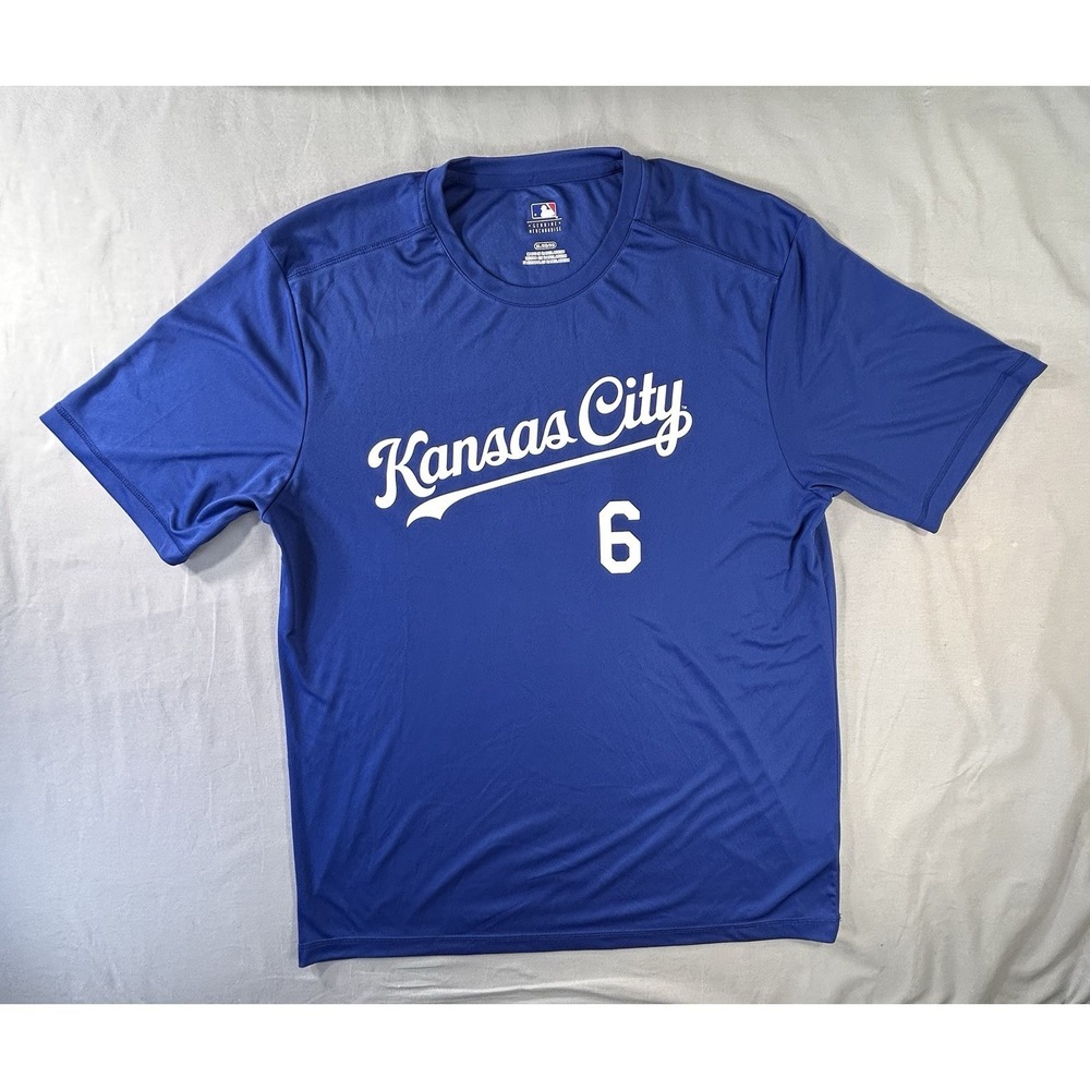 MLB Kansas City‎ Royals Cain #6 Men's XL Baseball Game Day Team Wear